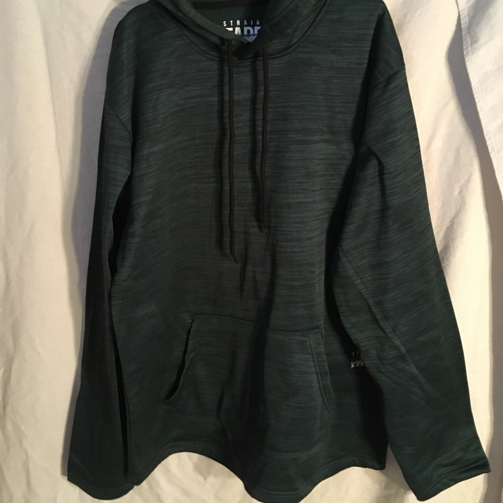 New Straight Faded Green Hoodie - Picture 3 of 6